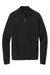 Brooks Brothers Mens Long Sleeve 1/4 Zip Sweater Deep Black Flat Front