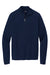 Brooks Brothers Mens Long Sleeve 1/4 Zip Sweater Navy Blue Flat Front