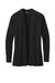 Brooks Brothers Womens Long Sleeve Cardigan Sweater Deep Black Flat Front