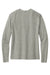 Brooks Brothers Womens Long Sleeeve Cardigan Sweater Heather Light Shadow Grey Flat Back