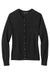 Brooks Brothers BB18413 Womens Merino Long Sleeve Button Front Cardigan Sweater Deep Black Flat Front