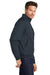 Brooks Brothers Mens Water Resistant Full Zip Bomber Jacket Night Navy Blue Model Side