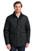 Brooks Brothers BB18605 Mens Full Zip Field Jacket Deep Black Model Front