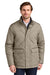 Brooks Brothers BB18605 Mens Full Zip Field Jacket Field Khaki Brown Model Front