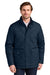 Brooks Brothers BB18605 Mens Full Zip Field Jacket Night Navy Blue Model Front