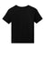 Bella + Canvas BC3010Y Youth Short Sleeve Crewneck T-Shirt Black Flat Back