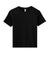 Bella + Canvas BC3010Y Youth Short Sleeve Crewneck T-Shirt Black Flat Front