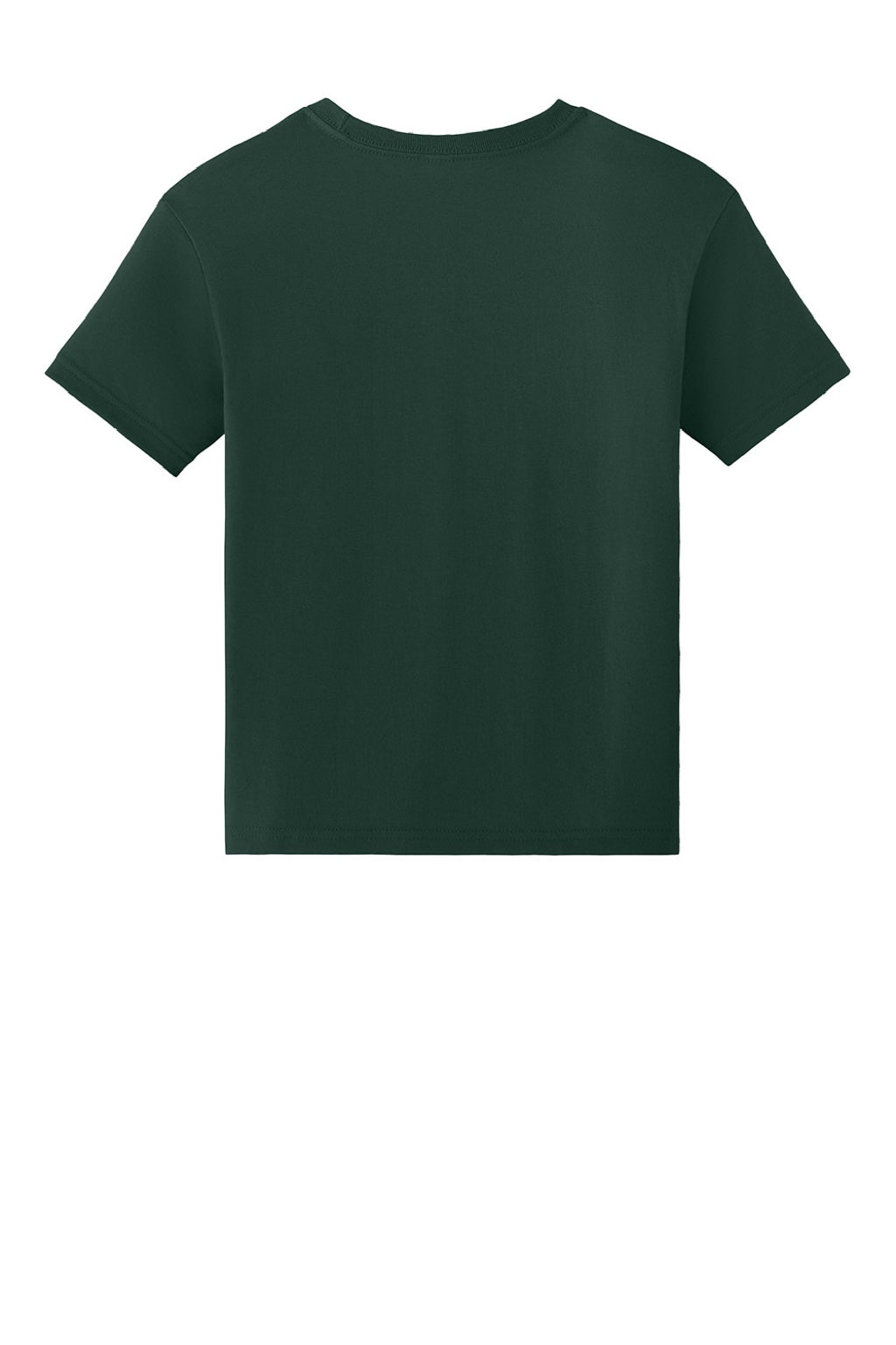 Bella + Canvas BC3010Y Youth Short Sleeve Crewneck T-Shirt Forest Green Flat Back