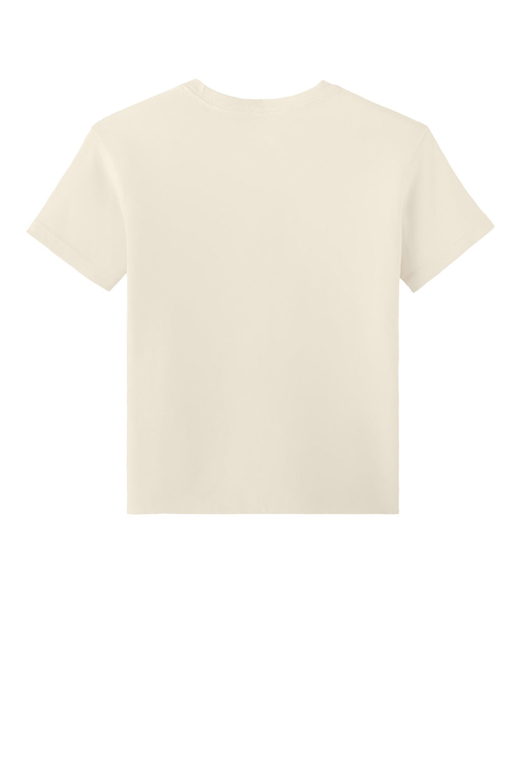 Bella + Canvas BC3010Y Youth Short Sleeve Crewneck T-Shirt Natural Flat Back