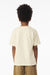 Bella + Canvas BC3010Y Youth Short Sleeve Crewneck T-Shirt Natural Model Back
