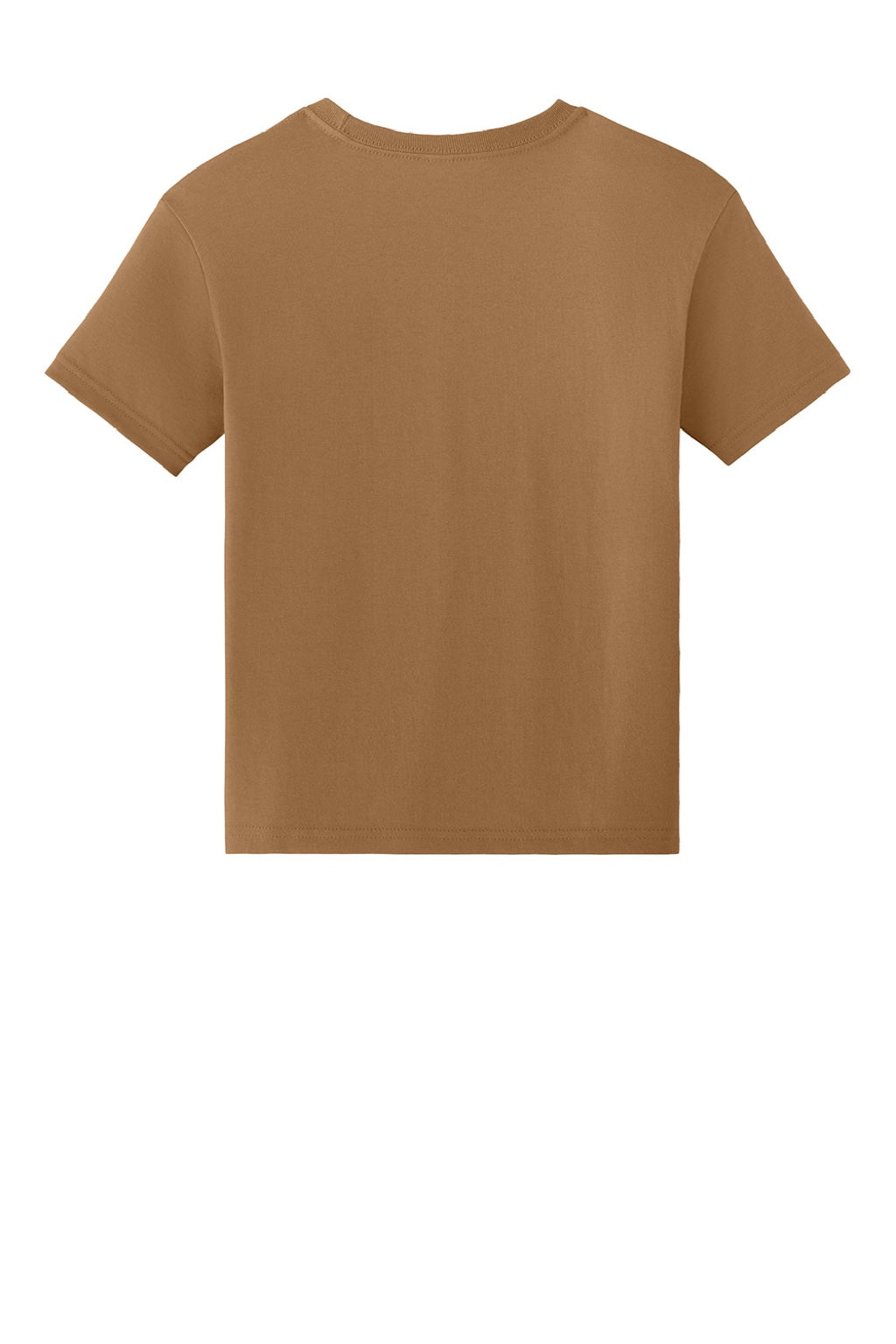 Bella + Canvas BC3010Y Youth Short Sleeve Crewneck T-Shirt Toast Flat Back