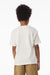 Bella + Canvas BC3010Y Youth Short Sleeve Crewneck T-Shirt Vintage White Model Back