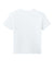 Bella + Canvas BC3010Y Youth Short Sleeve Crewneck T-Shirt White Flat Back
