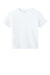 Bella + Canvas BC3010Y Youth Short Sleeve Crewneck T-Shirt White Flat Front