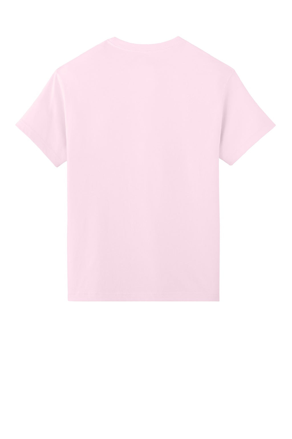Bella + Canvas BC3010 Mens Short Sleeve Crewneck T-Shirt Soft Pink Flat Back
