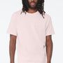 Bella + Canvas Mens Short Sleeve Crewneck T-Shirt - Soft Pink - COMING SOON