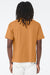 Bella + Canvas BC3010 Mens Short Sleeve Crewneck T-Shirt Toast Model Back