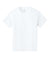 Bella + Canvas BC3010 Mens Short Sleeve Crewneck T-Shirt White Flat Front