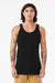 Bella + Canvas BC3480CVC Youth CVC Tank Top Black Model Front