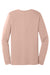 Bella + Canvas BC3501CVC/3501CVC Mens CVC Long Sleeve Crewneck T-Shirt Heather Peach Flat Back