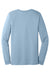 Bella + Canvas BC3501/3501 Mens Jersey Long Sleeve Crewneck T-Shirt Baby Blue Flat Back