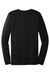 Bella + Canvas BC3501/3501 Mens Jersey Long Sleeve Crewneck T-Shirt Vintage Black Flat Back