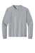 Bella + Canvas BC3511Y Youth Long Sleeve Crewneck T-Shirt Heather Grey Flat Front