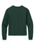 Bella + Canvas BC3511Y Youth Long Sleeve Crewneck T-Shirt Forest Green Flat Back