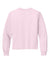 Bella + Canvas BC3511Y Youth Long Sleeve Crewneck T-Shirt Soft Pink Flat Back