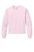 Bella + Canvas BC3511Y Youth Long Sleeve Crewneck T-Shirt Soft Pink Flat Front