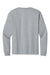 Bella + Canvas BC3511 Mens Long Sleeve Crewneck T-Shirt Heather Grey Flat Back
