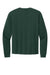Bella + Canvas BC3511 Mens Long Sleeve Crewneck T-Shirt Forest Green Flat Back