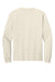 Bella + Canvas BC3511 Mens Long Sleeve Crewneck T-Shirt Natural Flat Back