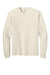 Bella + Canvas BC3511 Mens Long Sleeve Crewneck T-Shirt Natural Flat Front