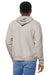 Bella + Canvas BC3719/3719 Mens Sponge Fleece Hooded Sweatshirt Hoodie w/ Pouch Pocket Heather Dust Model Back