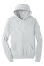 Bella + Canvas BC3719/3719 Mens Sponge Fleece Hooded Sweatshirt Hoodie w/ Pouch Pocket Silver Grey Flat Front