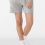Bella + Canvas Womens Cutoff Sweatshorts w/ Pockets - Heather Grey - COMING SOON