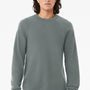 Bella + Canvas Mens Sponge Fleece Crewneck Sweatshirt - Storm Blue