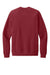 Bella + Canvas BC3901/3901 Mens Sponge Fleece Crewneck Sweatshirt Cardinal Red Flat Back