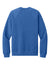 Bella + Canvas BC3901/3901 Mens Sponge Fleece Crewneck Sweatshirt Heather True Royal Blue Flat Back