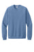Bella + Canvas BC3901/3901 Mens Sponge Fleece Crewneck Sweatshirt Lavender Blue Flat Front