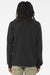 Bella + Canvas BC3901/3901 Mens Sponge Fleece Crewneck Sweatshirt Vintage Black Model Back