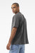 Bella + Canvas BC4610 Mens Short Sleeve Crewneck T-Shirt Asphalt Grey Model Back