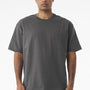 Bella + Canvas Mens Short Sleeve Crewneck T-Shirt - Asphalt Grey - COMING SOON