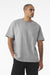 Bella + Canvas BC4610 Mens Short Sleeve Crewneck T-Shirt Heather Grey Model Front
