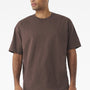 Bella + Canvas Mens Short Sleeve Crewneck T-Shirt - Cocoa Brown - COMING SOON