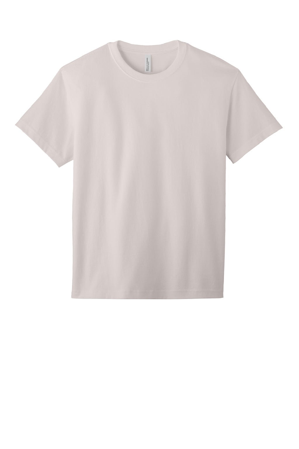 Bella + Canvas BC4610 Mens Short Sleeve Crewneck T-Shirt Dust Flat Front