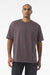 Bella + Canvas BC4610 Mens Short Sleeve Crewneck T-Shirt Storm Purple Model Front