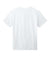 Bella + Canvas BC4610 Mens Short Sleeve Crewneck T-Shirt White Flat Back