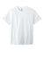 Bella + Canvas BC4610 Mens Short Sleeve Crewneck T-Shirt White Flat Front